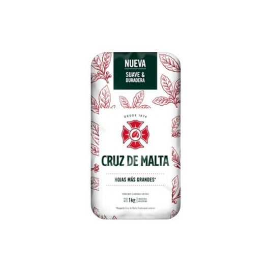 Cruz de Malta - Yerba Mate Suave 1kg